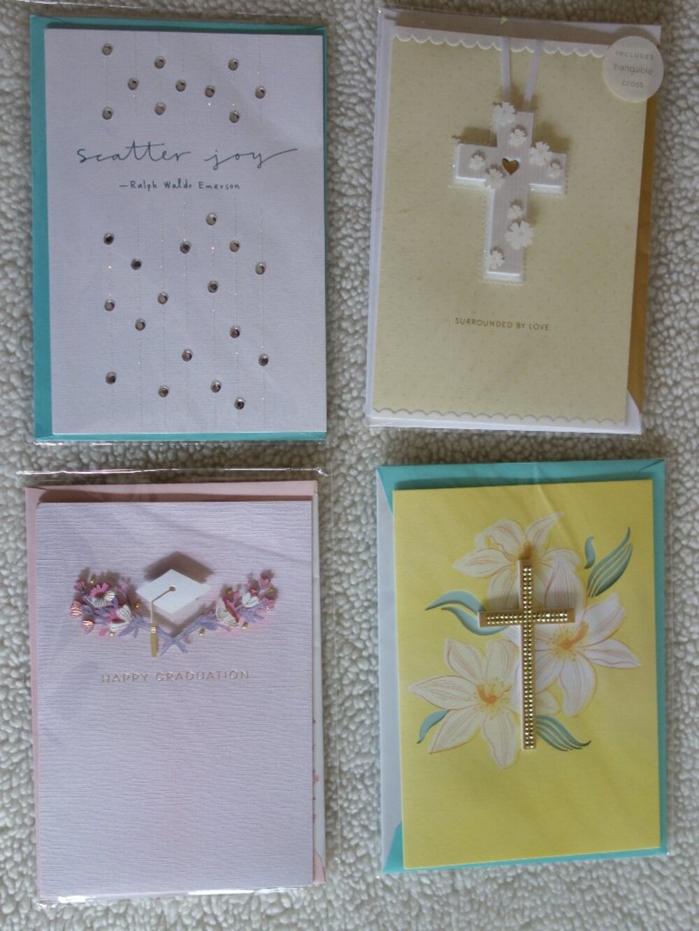 $108.19 New Sealed Premium Greeting Cards PAPYRUS, HALLMARK, AMERICAN GREETINGS - Picture 4 of 9